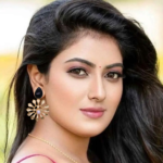 Traditional Wear Golden Gold Plated Brass Earrings  With Black monalisa stone And White Pearl - Image 6