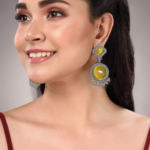Comfortable Wear: Lightweight and secure earring backs ensure a comfortable fit. - Image 5