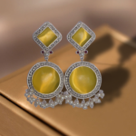 Comfortable Wear: Lightweight and secure earring backs ensure a comfortable fit. - Image 4