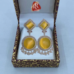 Comfortable Wear: Lightweight and secure earring backs ensure a comfortable fit. - Image 2
