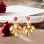 R.R. Traders Brass Drop Earrings - Image 4