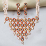 R.R Traders Classic Golden Necklace for Women | Elegant Gold-Plated Pendant Chain | Versatile Jewelry for Women - Image 5