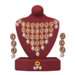 R.R Traders Classic Golden Necklace for Women | Elegant Gold-Plated Pendant Chain | Versatile Jewelry for Women - Image 4