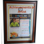 R.R. Traders Hand Made  rough texture, 440 gsm water color framed painting of ‘DO SAKHIYAN’ ( Two friends)  (24 inch x 18 inch) - Image 5