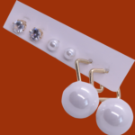 Crystal Alloy Drops & Danglers,Fancy Stylish Earring combo pack - Image 3