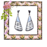 R.R. Traders Trendy silver tonned contemporary ear cuff ,dangle Earring  for Girls & Women - Image 5